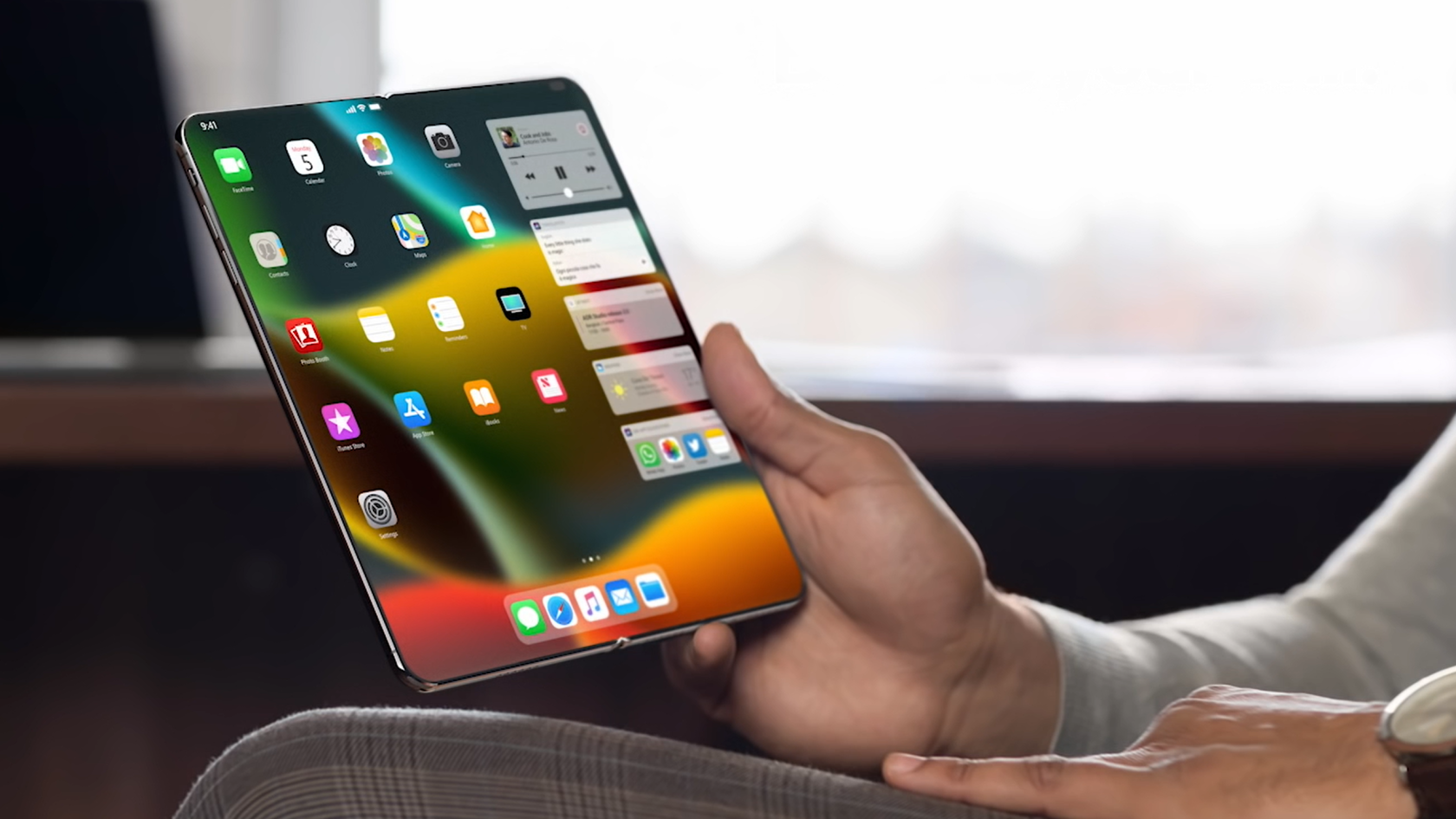 Folding iPhone