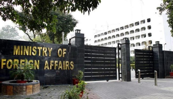 Foreign Ministry building in Islamabad. - App/file
