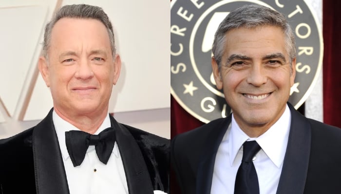 Photo: Tom Hank becomes secret rival of George Clooney in the middle of Broadway Gig: Fuente