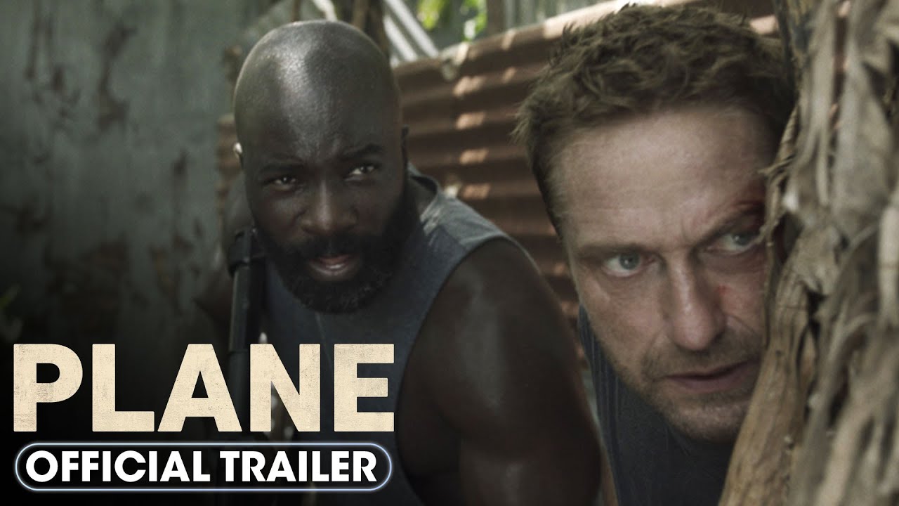 Airplane (2023) Official Trailer - Gerard Butler, Mike Colter, Yoson and YouTube