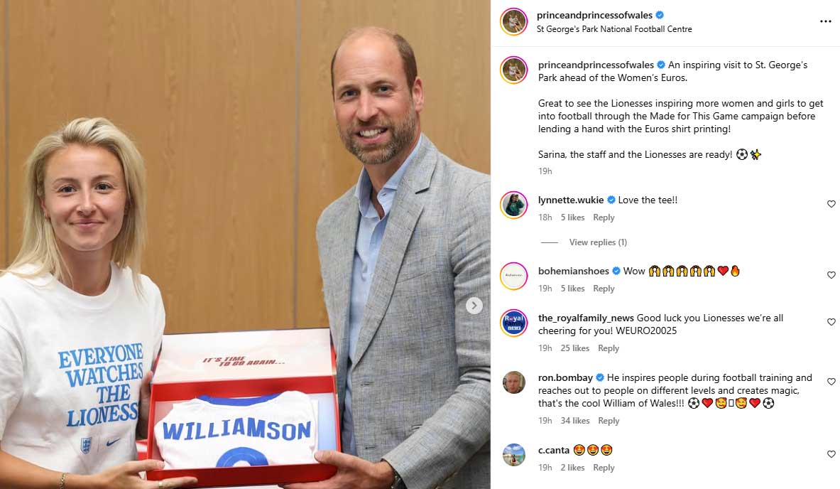 The popular brand tries to catch Prince Williams Eye while receiving new powers