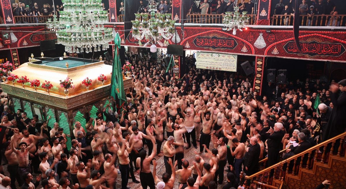 Iranian mourners attend a ceremony to mark Ashura in Tehran, Iran, on July 6, 2025. - Reuters