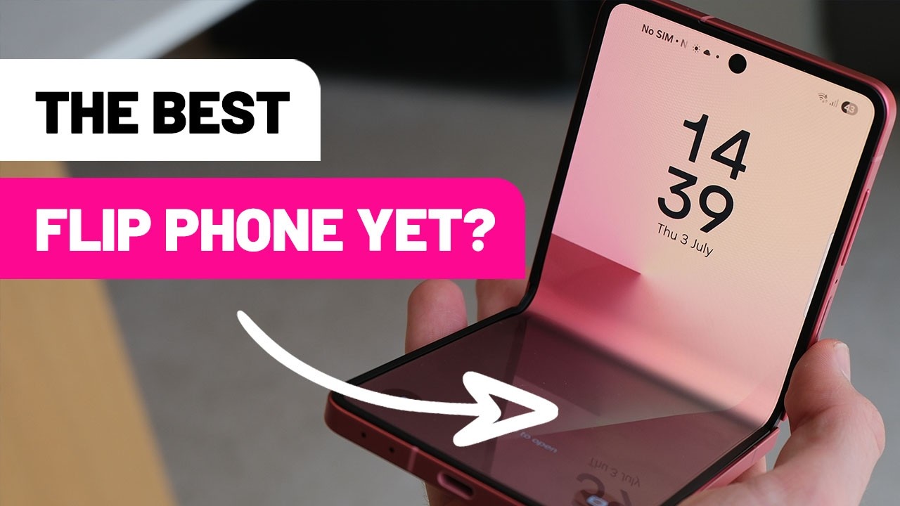 Samsung Galaxy Z Flip 7 by hand: Just look at that cover screen! - YouTube