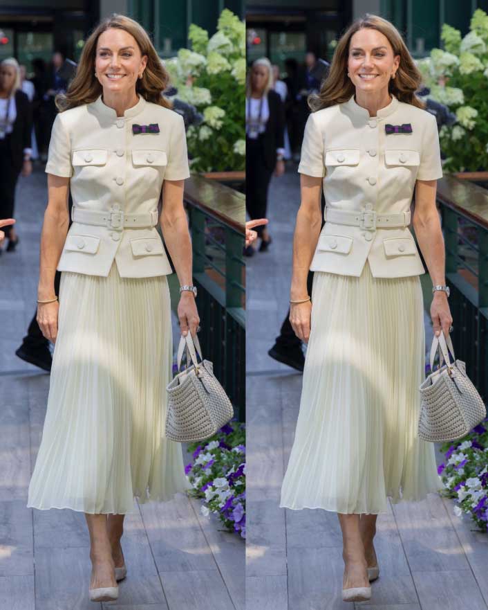 Kate Middletons Wimbledon 2025 Photos in Photos