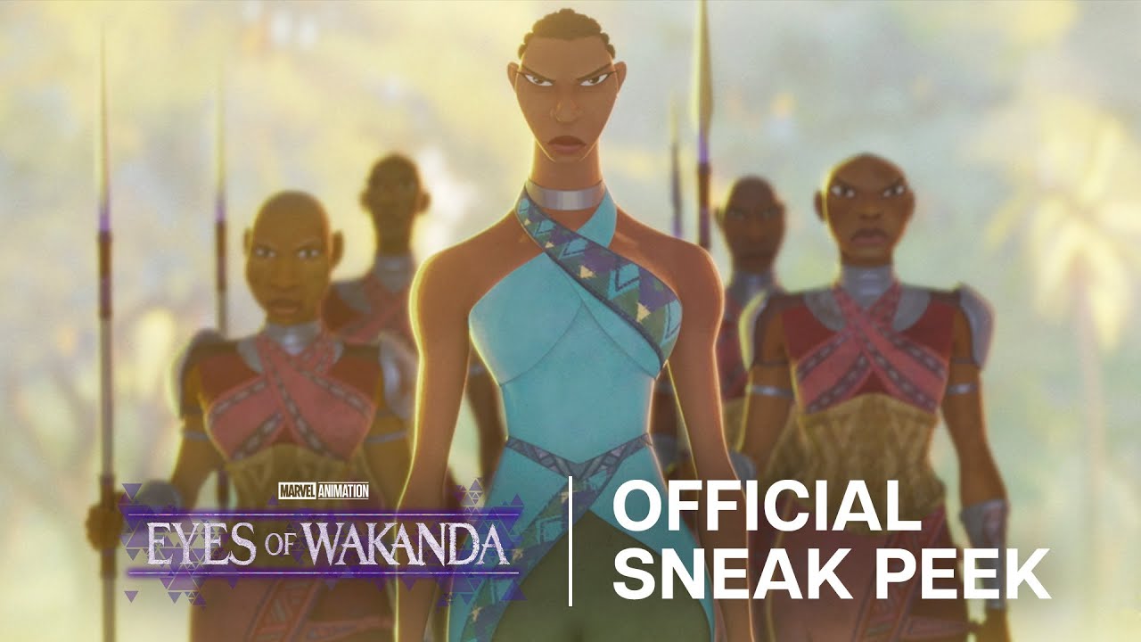 Wakanda Marvel Animation's eyes | Official sliding | Disney+ - YouTube