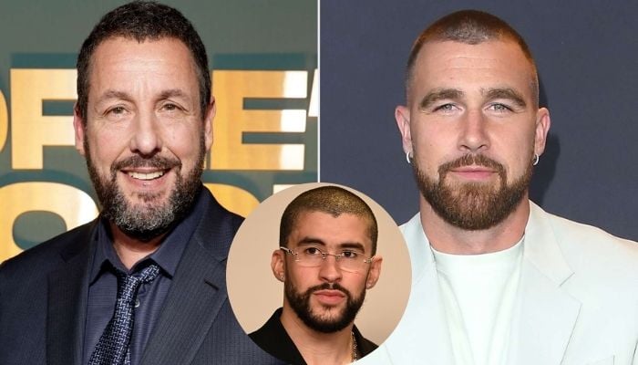 Travis Kelce, Bad Bunny Stun Adam Sandler with hidden talent