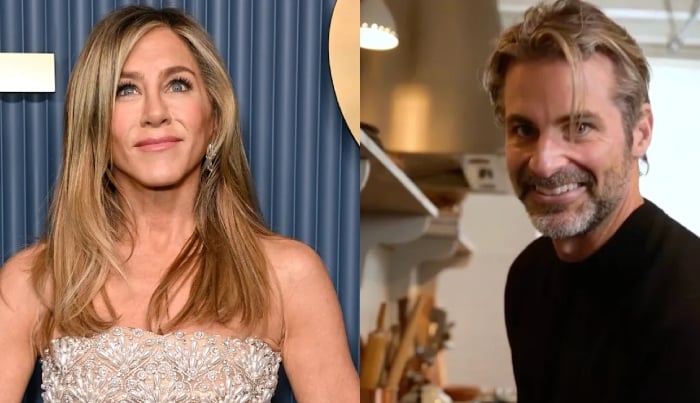 Photo: Jennifer Anistons Beau Jim Curtis praised for being a fantastic partner