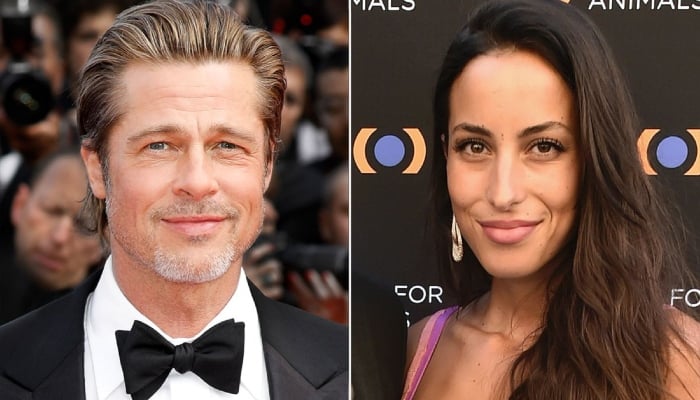 Photo: Brad Pitt trying to placate Ines de Ramon after affirming that I miss Angelina Jolie Kids: Source