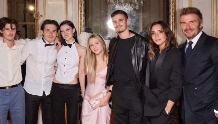 Photo: Brooklyn Beckhams alleged former Beckham's family gathering
