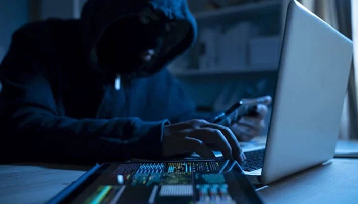 Representative image of a hacker. - AFP file
