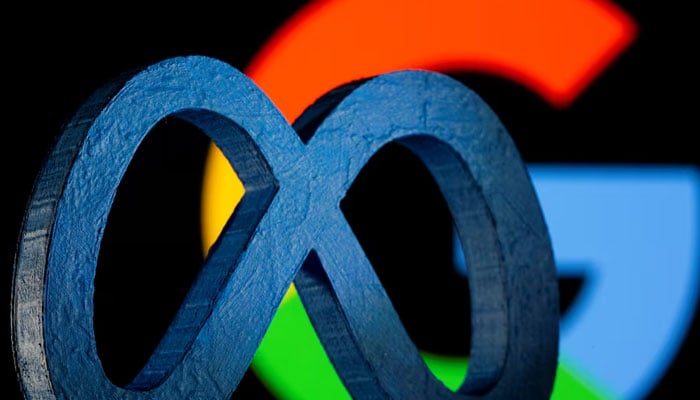 You can see a new 3D -printed reaper logo goal in front of the Google logo shown in this illustration. - Reuters/file