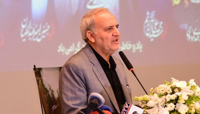 Iranian ambassador to Pakistan Reza Amiri Moghadam. - X/@Iranambpak