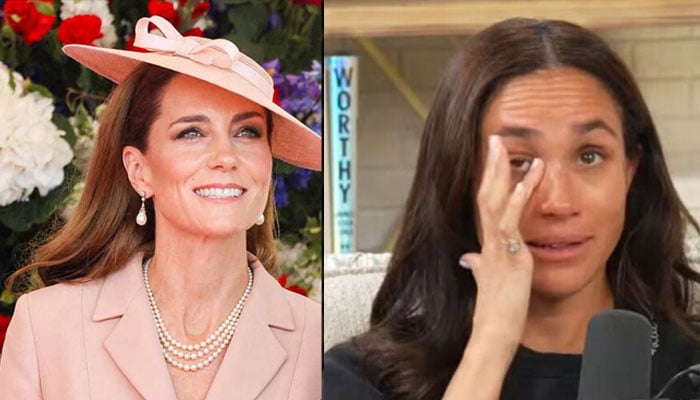 Kate Middleton shows the greatest flexion that Meghan Markle never received