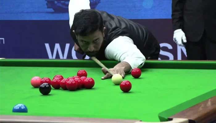 An image without date of the Pakistan Muhammad Asif in Action. - Reporter/Archive