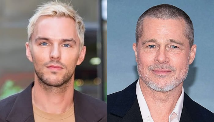 Nicholas Hault remembers stuttering when he met Brad Pitt