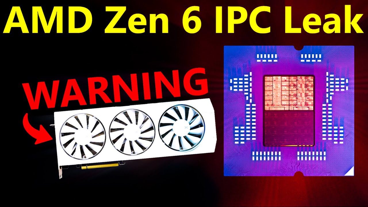 AMD ZEN 6 240MB X3D IPC Leaks | Price drop warning RX 9070 XT - YouTube