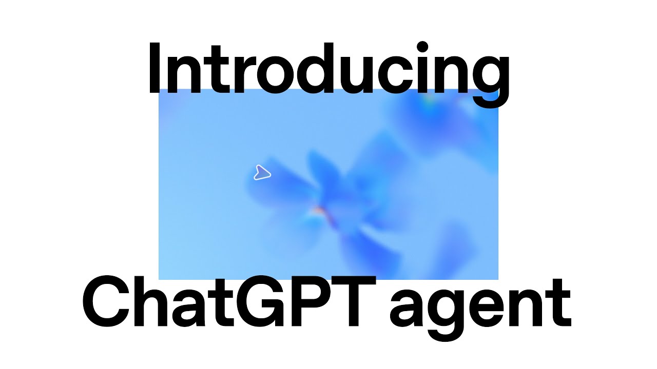Presentation of chatgpt agent - YouTube