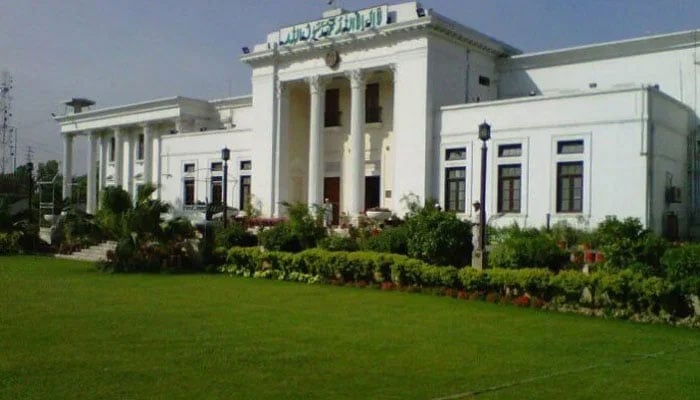 Khyber Pakhtunkhwa's assembly is seen in this image. - App/file