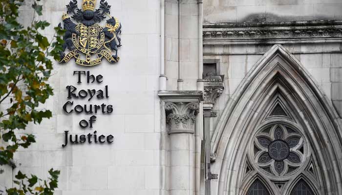 An overview of the Royal Courts of Justice, more commonly known as the Superior Court, in London, Great Britain, November 2, 2020. - Reuters
