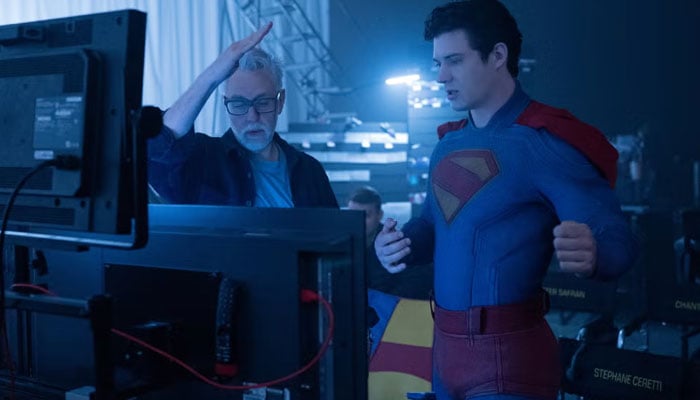 David Korenswet gets excited about Superman James Gunn director