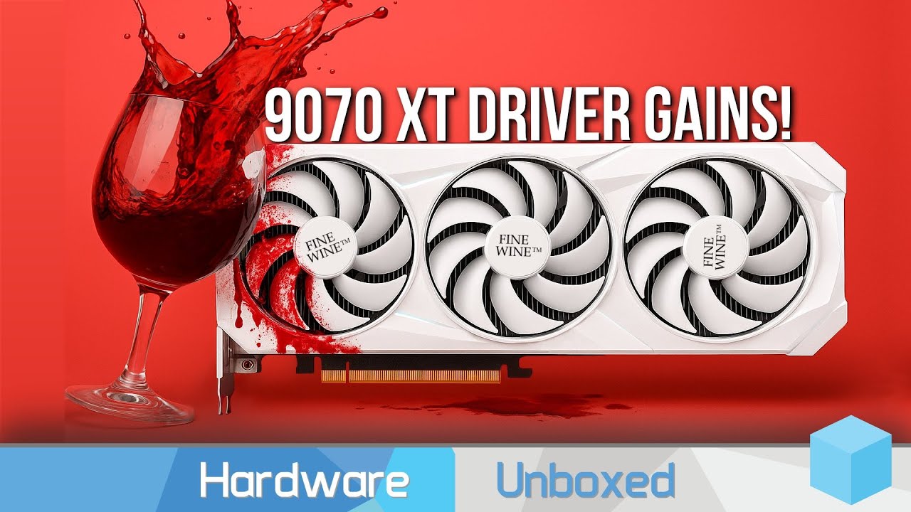 Radeon Rx 9070 XT is now faster, AMD Finewine - YouTube