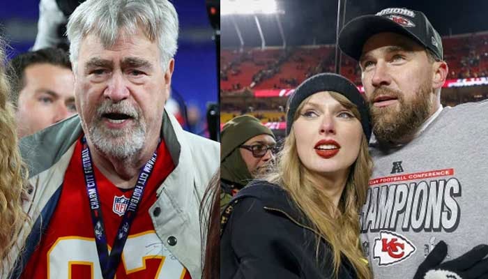 Travis Kelce's father says that being looted Taylor Swift feels