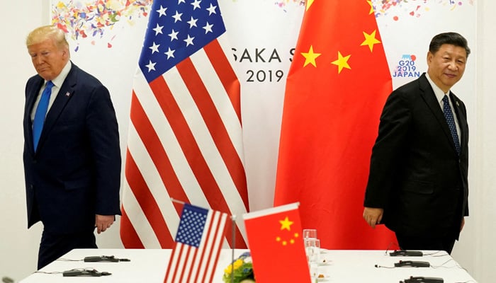 The president of the United States, Donald Trump, attends a bilateral meeting with the president of China, Xi Jinping, during the G20 leaders summit in Osaka, Japan, June 29, 2019. - Reuters
