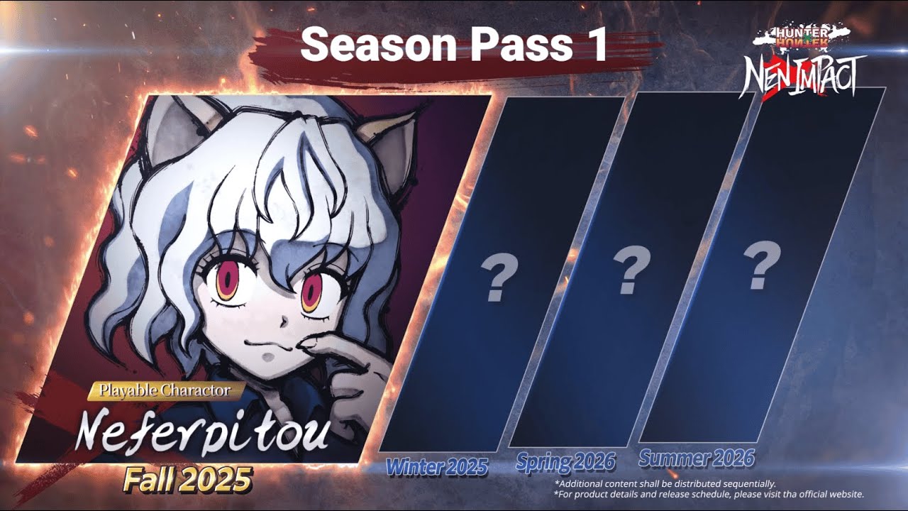HUNTERXHUNTER NENXIMPACT - Season passes trailer - YouTube