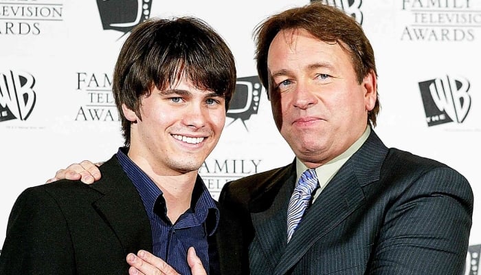 Photo: John Ritter with his son Jason Ritter