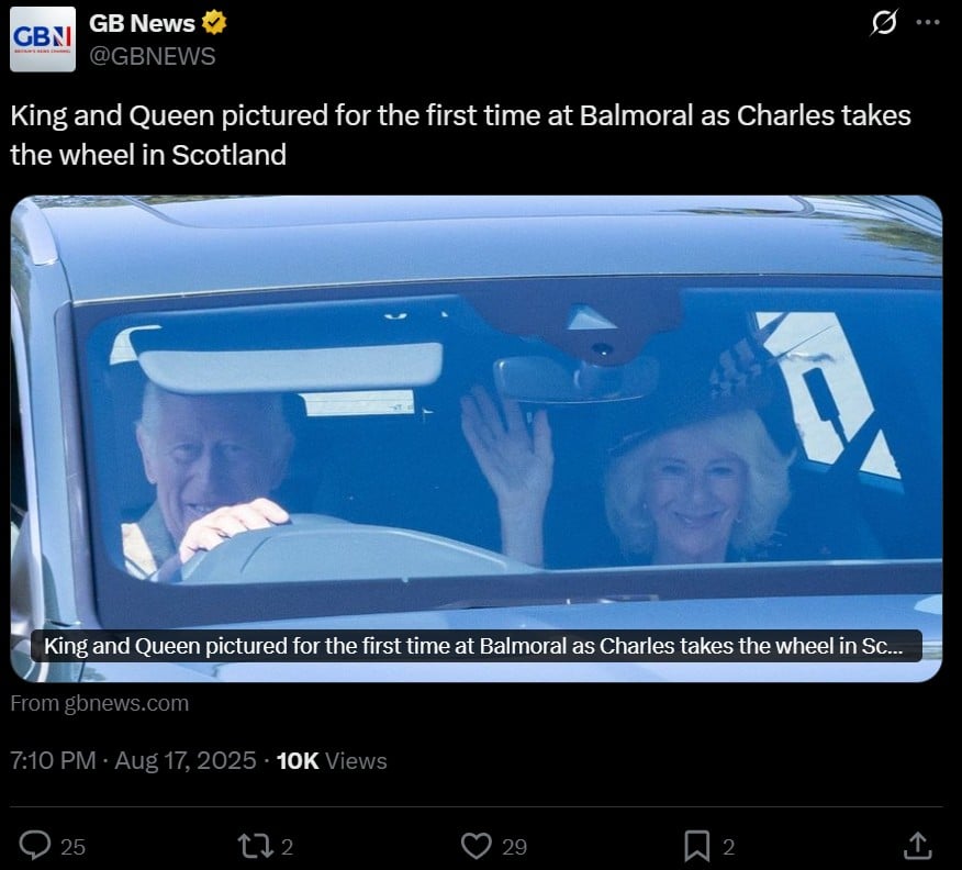 King Charles and Queen Camilla saw during the summer holidays