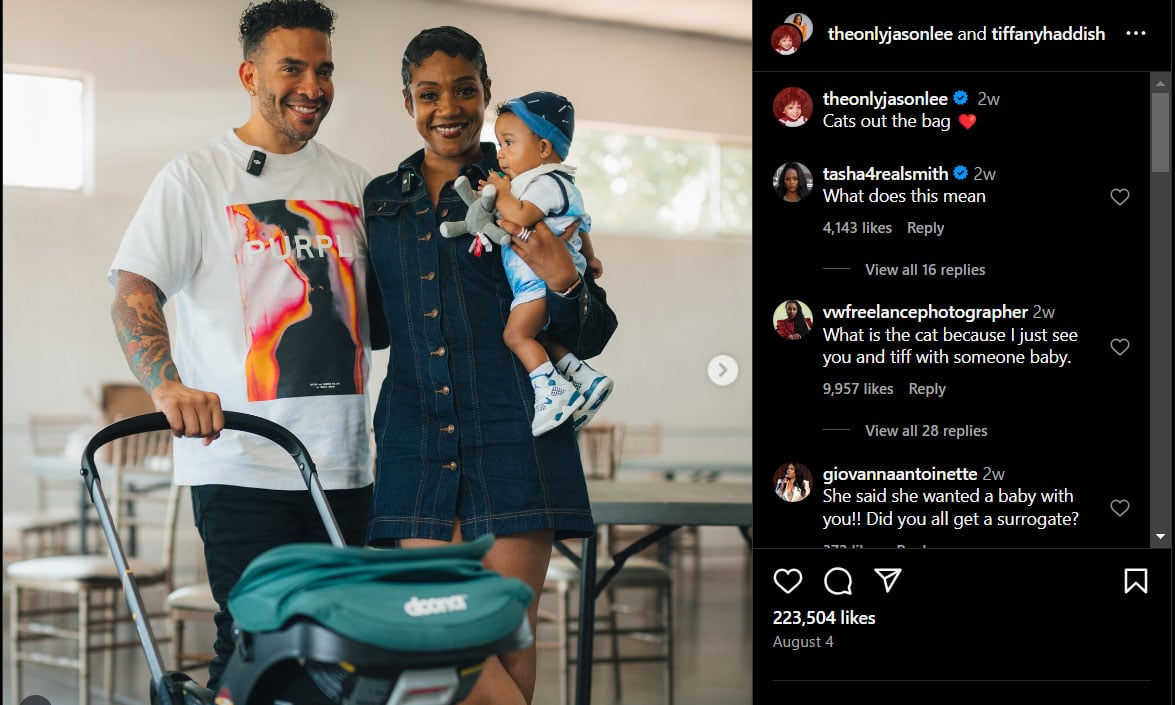 Tiffany Haddish becomes sincere about baby