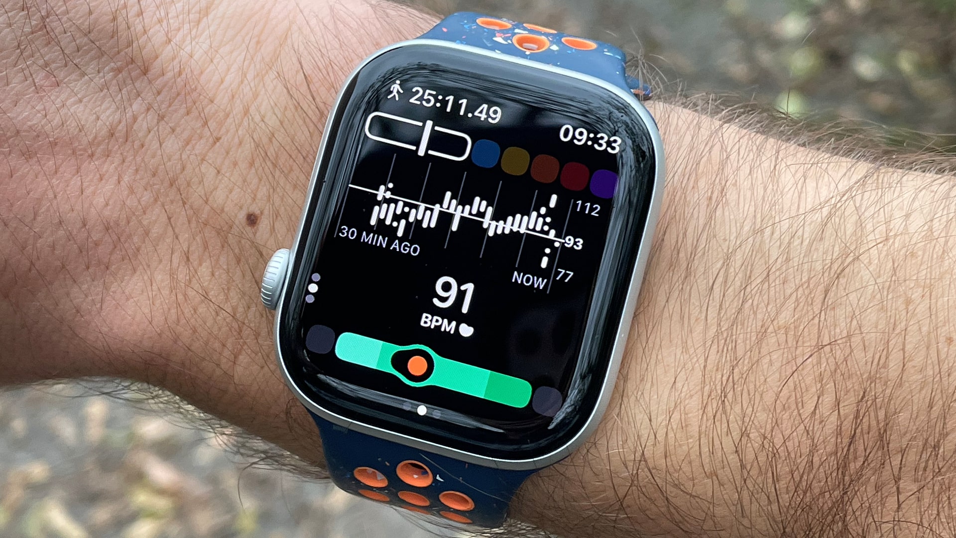 The softer streak application that is executed in a series of Apple Watch 10.
