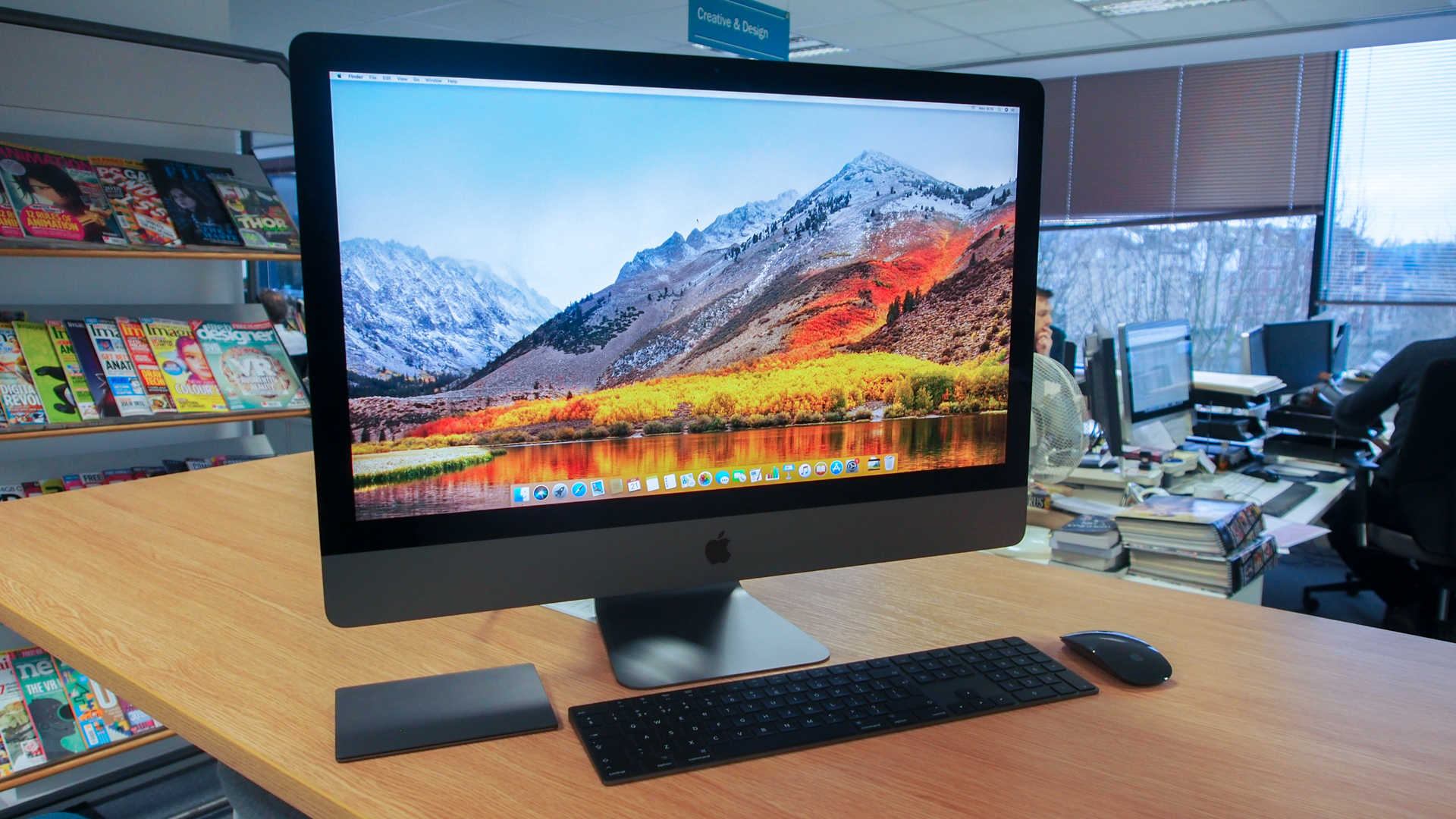A IMAC PRO in a modern office