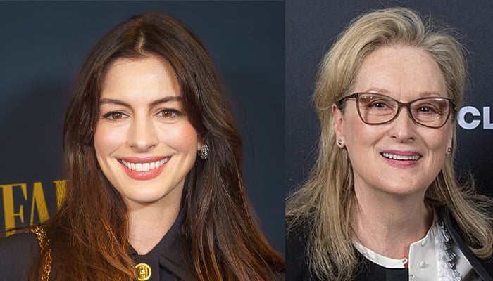Anne Hathaway, Meryl Streep gathered in New York in the midst of the filming of Devil Wears Prada 2