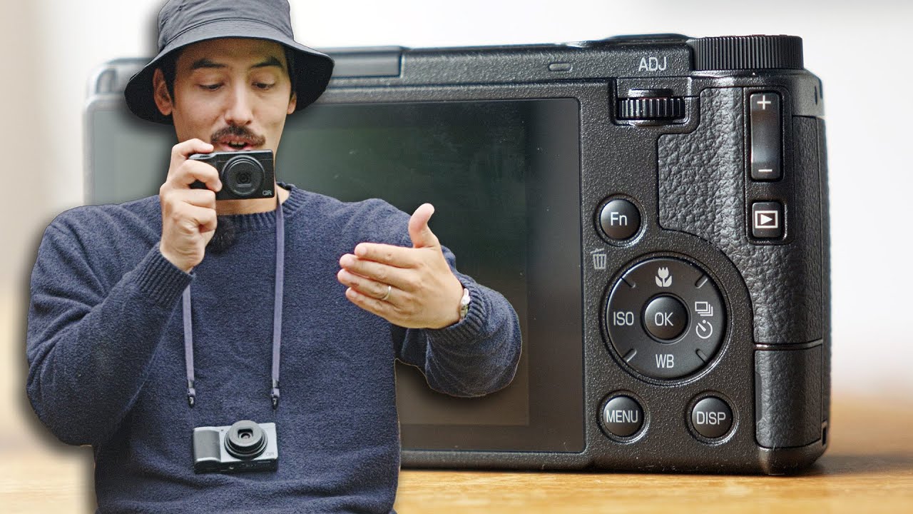 I tried the richh gr IV (automatic approach, button design, design changes). - YouTube