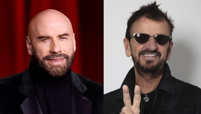 John Travolta joins forces with the rock legend Ringo Starr