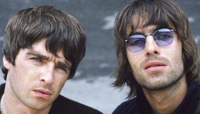 Liam and Noel Gallagher exudate 'positive energy' for the Oasis meeting