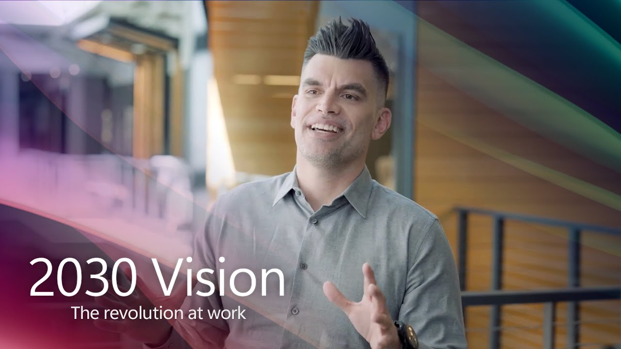 Microsoft Windows 2030 vision with David Weston - YouTube