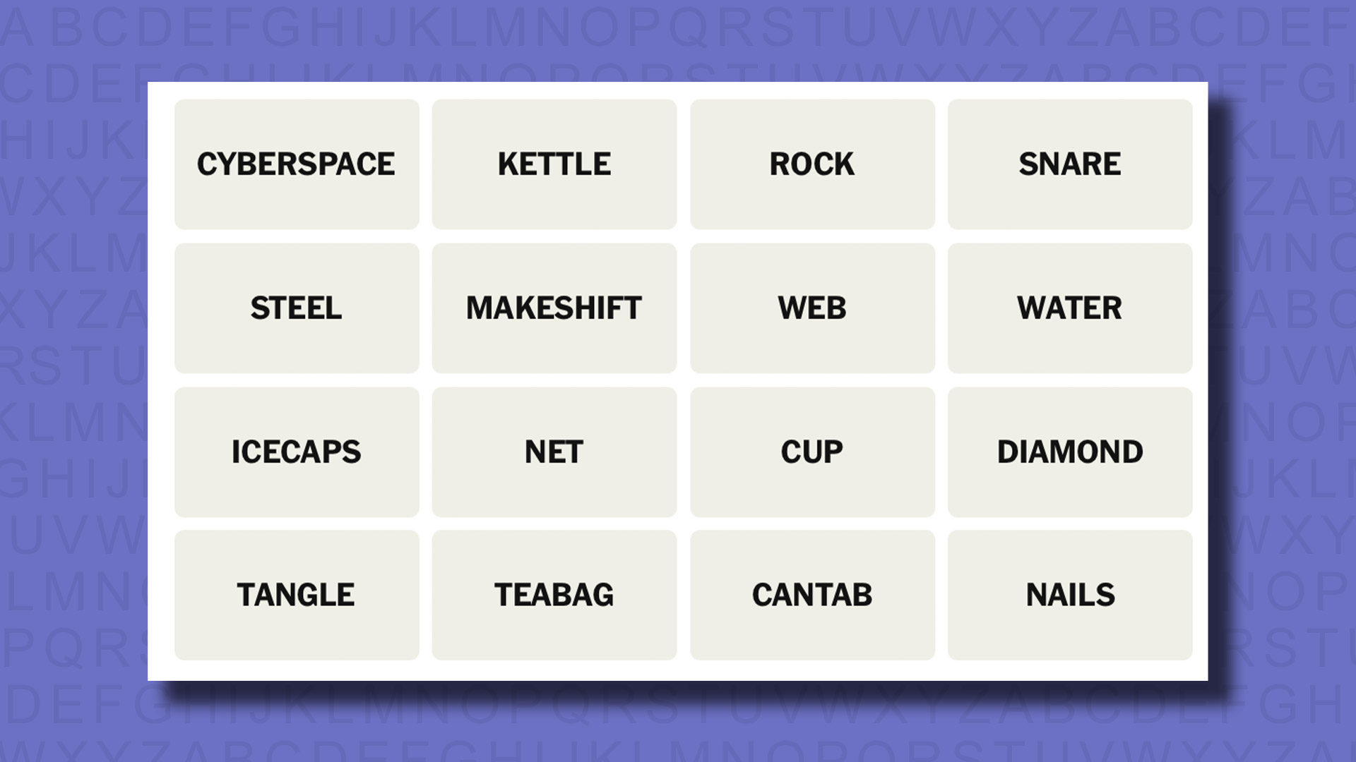 NYT Connections suggests an 809 game on a purple background