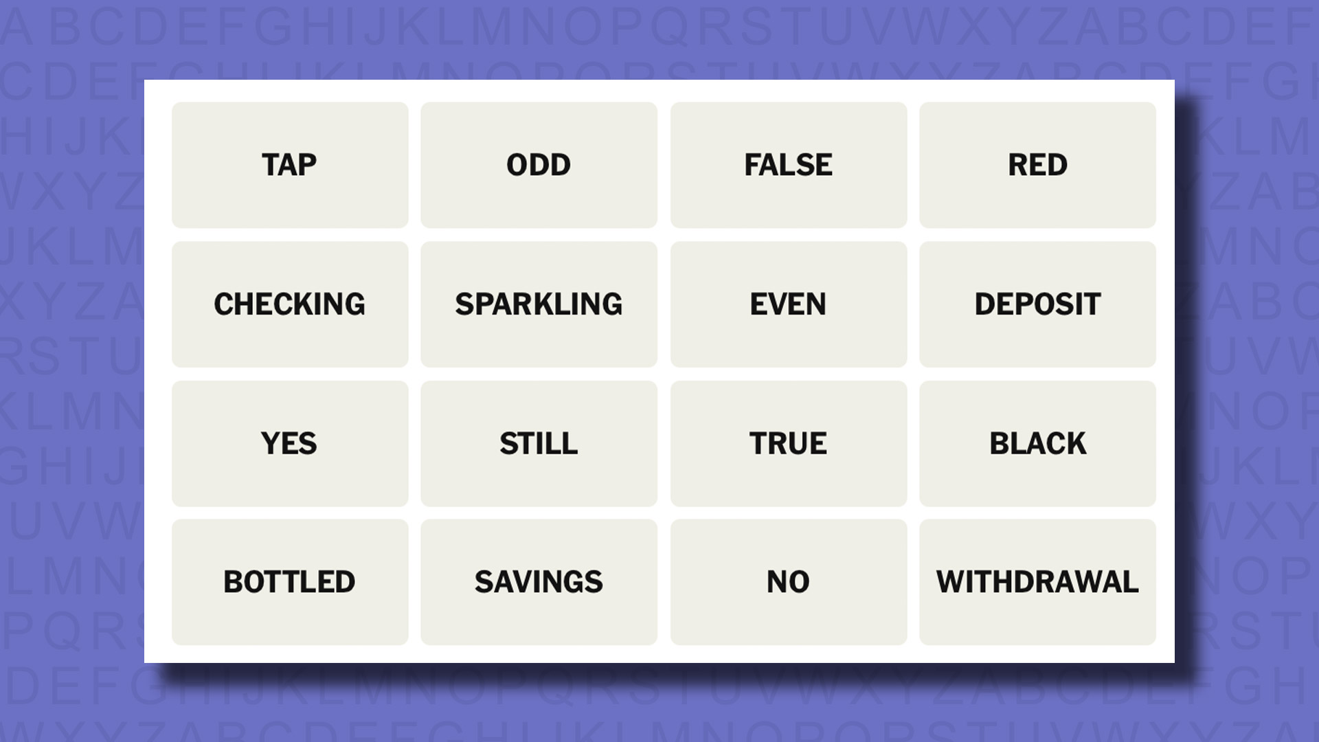 NYT Connections suggests an 808 game on a purple background