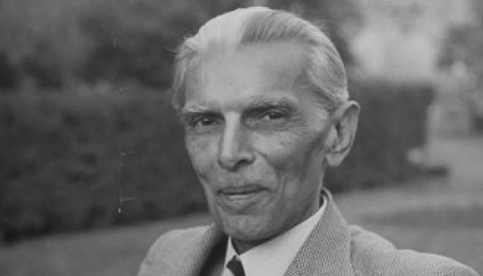 A photograph of the founding father of Pakistans Quaid-I-Azam Muhammad Ali Jinnah. - PID/file