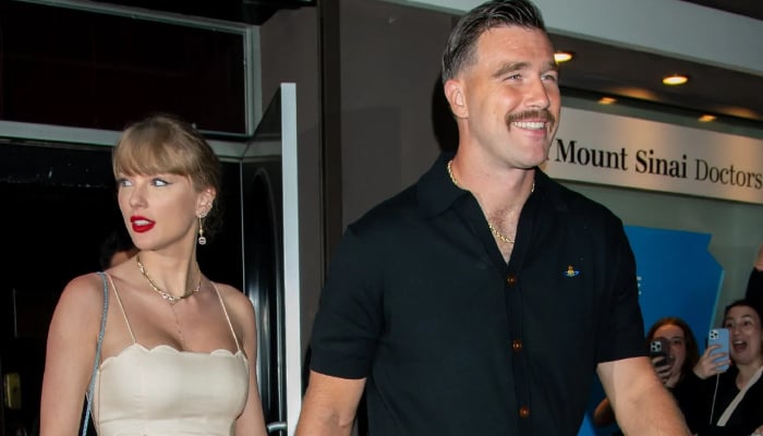 Travis Kelce makes fun of Taylor Swifts the life of a showgirl album