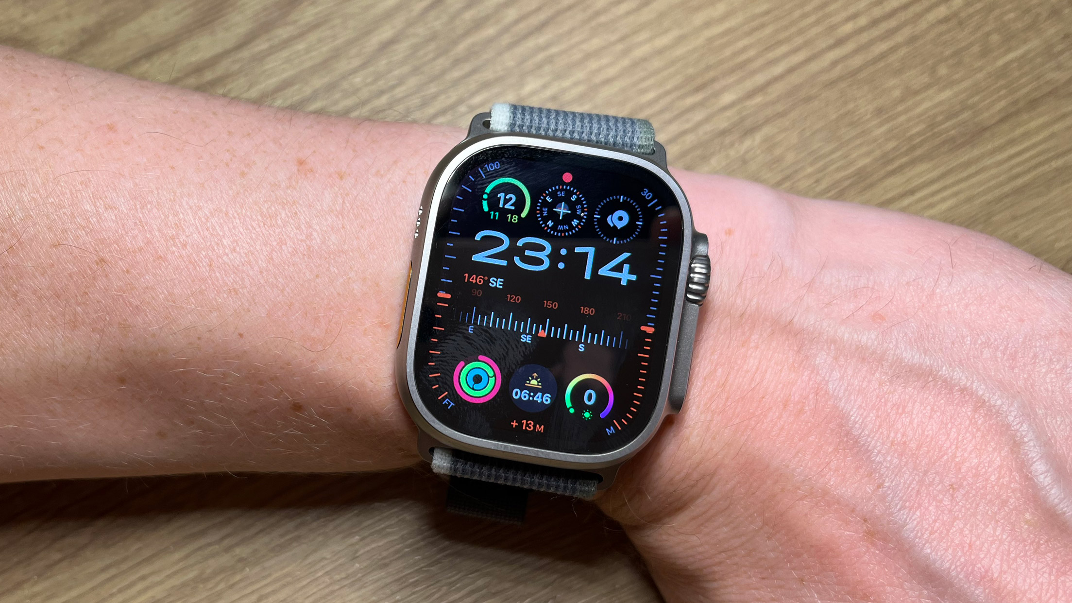 Apple Watch Ultra 2 on the wrist