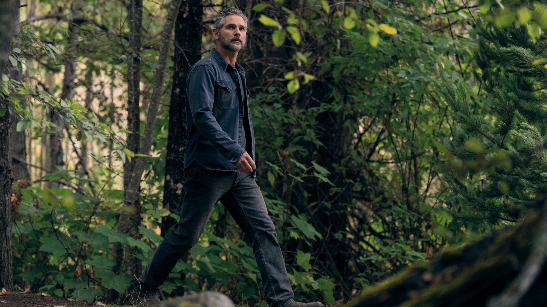 Kyle walks through the park in season 1