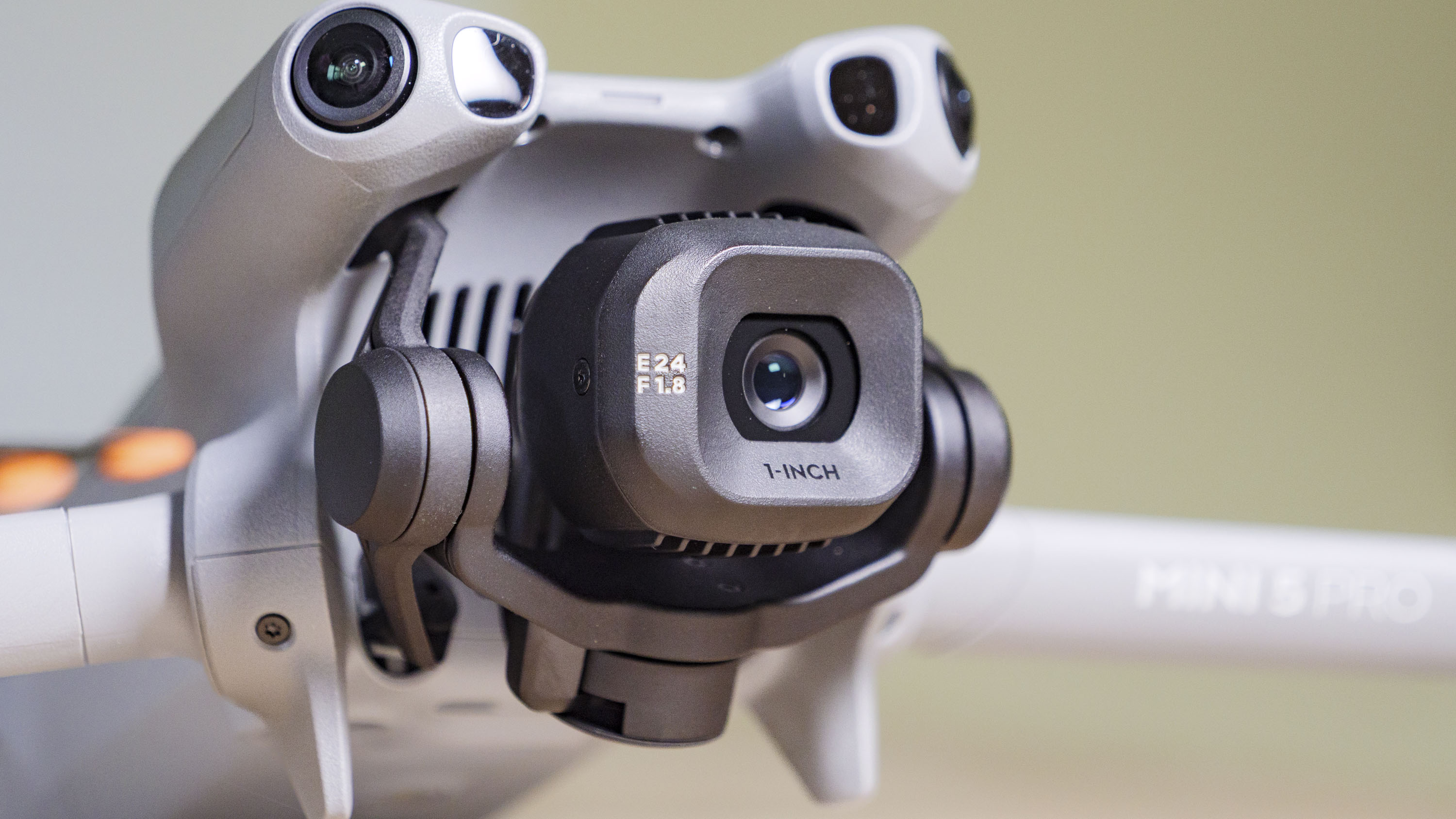 Foreground of the DJI mini 5 pro 's camera
