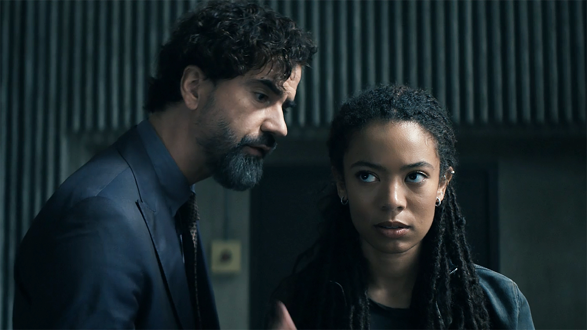 Encryption talking to Marie in Gen V Season 2 Episode 4