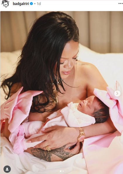 Rihanna, Asap Rockys, the newborn daughter brings completely new energy: Fuente