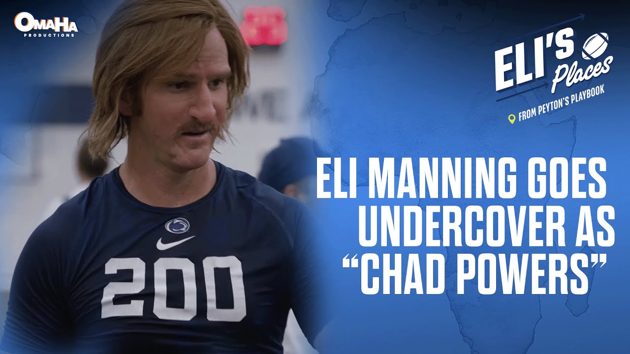 Eli Manning is covered up in Penn State Walk-on tests as 