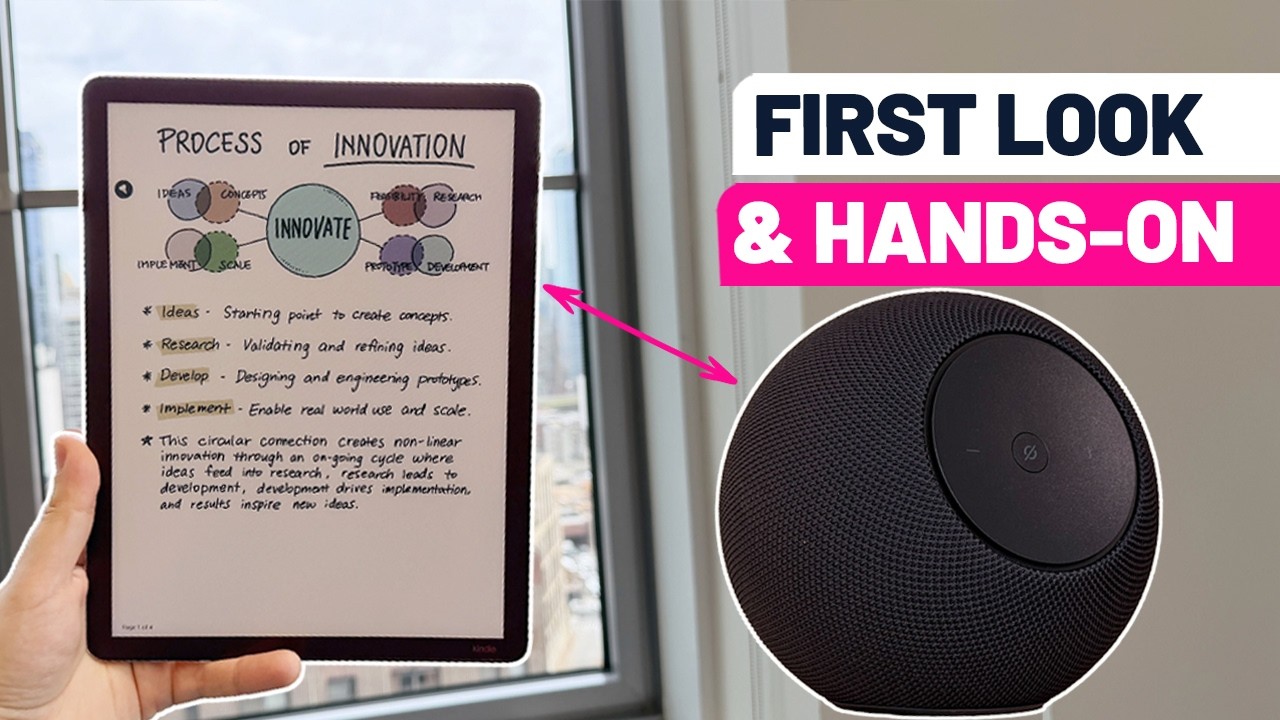 With the new Echo Dots & Kindle Scribe Colorsooft! - YouTube