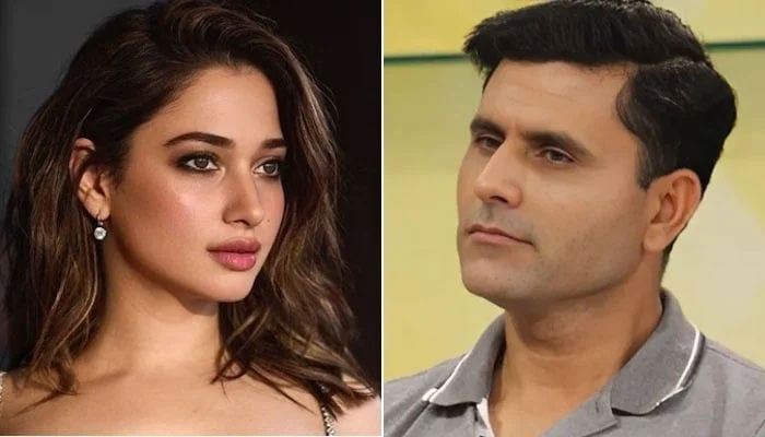 Bollywood actor Tamannaah Bhatia (left) and Abdul Razzaq. - Facebook/ Instagram/ Tamannaah Bhatia